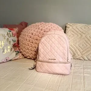 Michael Kors | Bags | Nwt Light Pink Michael Kors Backpack  display picture 1